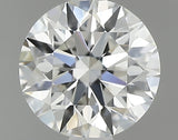 0.53 carat Round diamond H VVS1 Excellent
