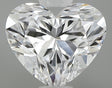 0.62 carat Heart diamond D VS1 