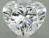 0.62 carat Heart diamond D VS1 
