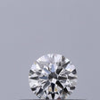 0.19 carat Round diamond D VVS1 Excellent