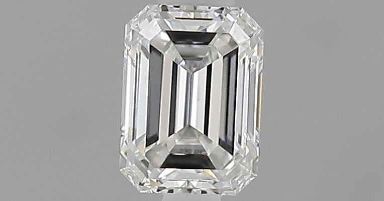 0.39 carat Emerald diamond F VVS2 