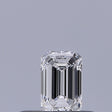 0.23 carat Emerald diamond D IF 
