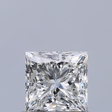 0.53 carat Princess diamond F VVS1 