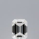 0.23 carat Emerald diamond E VVS1 