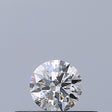 0.19 carat Round diamond F VVS2 Excellent