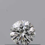 0.24 carat Round diamond F IF Excellent