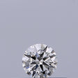 0.18 carat Round diamond F IF Excellent