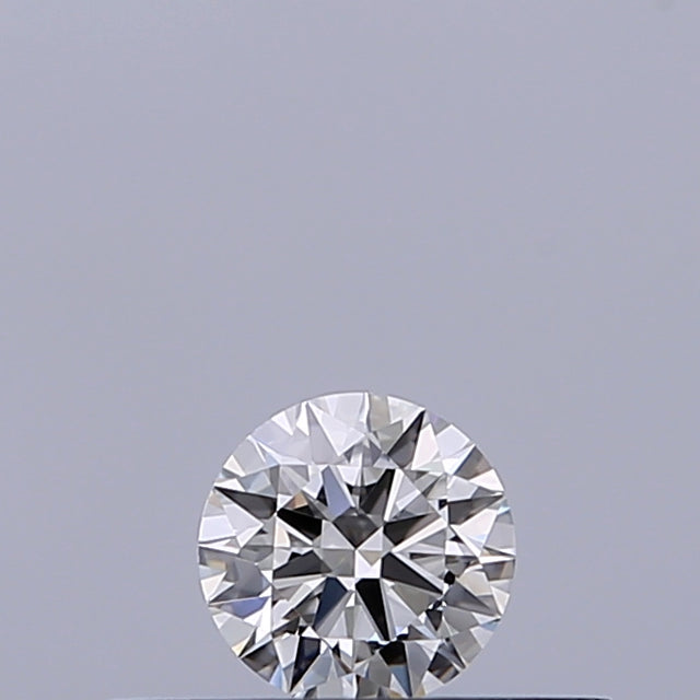 0.18 carat Round diamond F IF Excellent