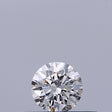 0.19 carat Round diamond D VVS2 Excellent