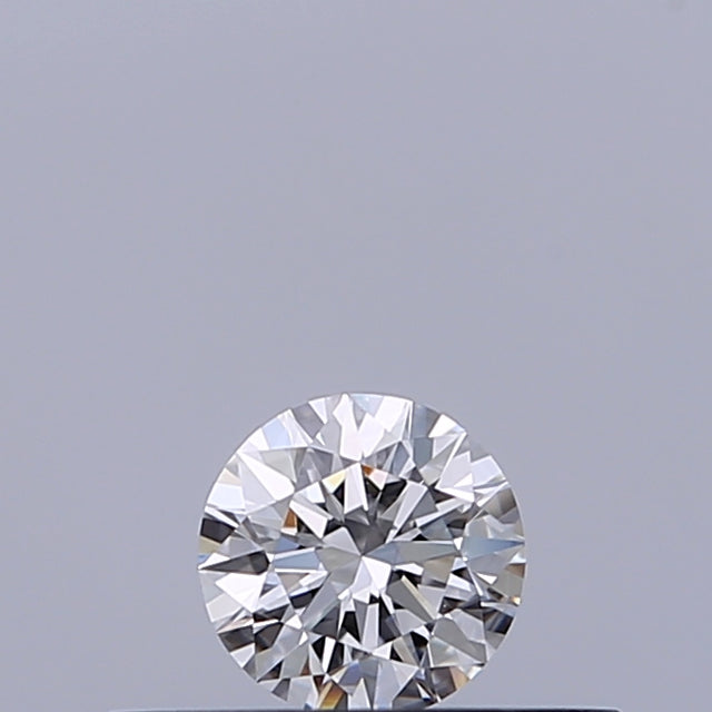 0.19 carat Round diamond D VVS2 Excellent