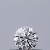 0.19 carat Round diamond E VVS1 Excellent