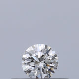 0.18 carat Round diamond E VS2 Excellent