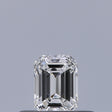 0.25 carat Emerald diamond E IF 