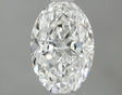 0.60 carat Oval diamond F VVS1 