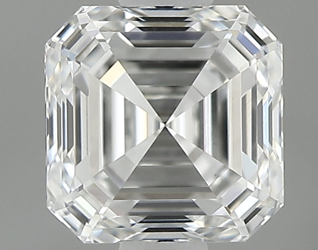 0.80 carat Asscher diamond F VVS2 