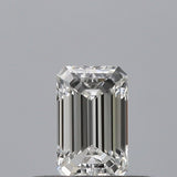 0.28 carat Emerald diamond F  VVS1
