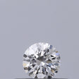 0.18 carat Round diamond E VVS1 Excellent