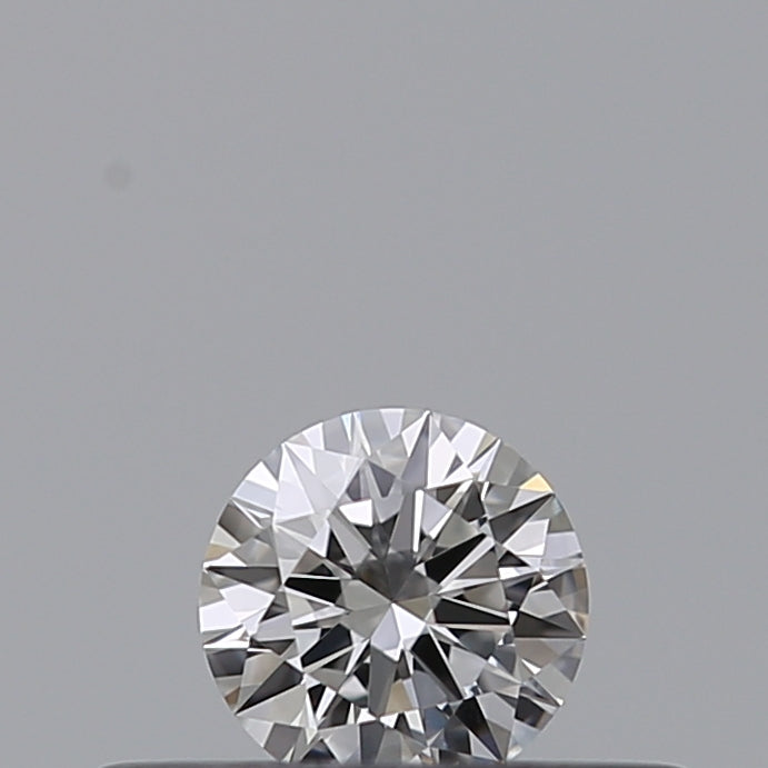 0.18 carat Round diamond F  IF Excellent