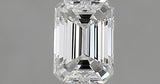 0.30 carat Emerald diamond F  VVS1