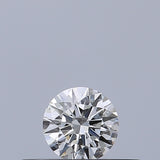 0.19 carat Round diamond E VVS1 Excellent
