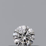 0.19 carat Round diamond E  IF Excellent