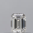 0.23 carat Emerald diamond E VVS1 