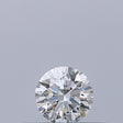 0.19 carat Round diamond F IF Excellent