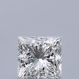 0.51 carat Princess diamond F VVS2 