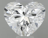 0.33 carat Heart diamond D  VVS2 Excellent