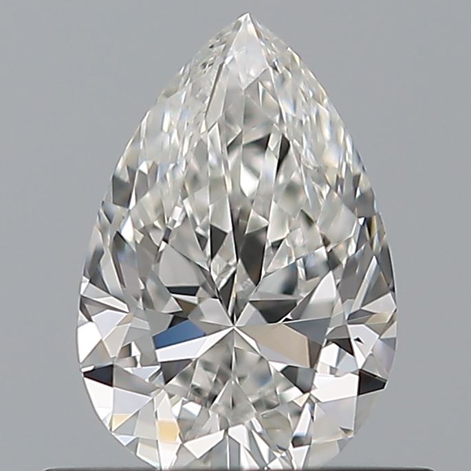 0.50 carat Pear diamond F IF 