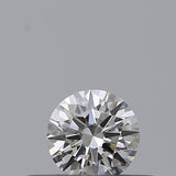 0.19 carat Round diamond E  IF Excellent