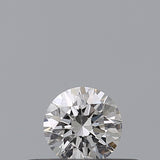 0.21 carat Round diamond F  IF Excellent