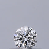 0.18 carat Round diamond E VVS2 Excellent