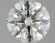 0.53 carat Round diamond J VVS1 Excellent