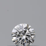 0.19 carat Round diamond F  IF Excellent