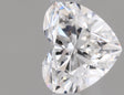 0.60 carat Heart diamond F VS2 