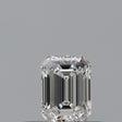 0.23 carat Emerald diamond E VVS2 