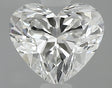 0.56 carat Heart diamond H VVS2 