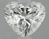 0.56 carat Heart diamond H VVS2 