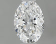 0.30 carat Oval diamond D IF 