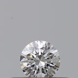 0.19 carat Round diamond E  VVS1 Excellent