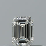 0.23 carat Emerald diamond F VVS1 