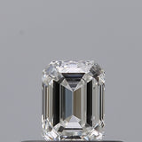 0.31 carat Emerald diamond F  VVS2 