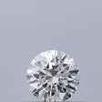 0.25 carat Round diamond E VVS2 Excellent