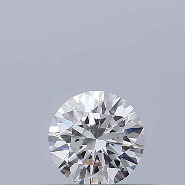 0.25 carat Round diamond E VVS2 Excellent