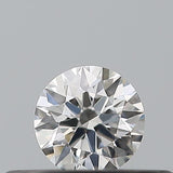 0.18 carat Round diamond F  VVS1 Excellent
