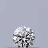 0.19 carat Round diamond E VVS1 Excellent