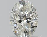 0.49 carat Oval diamond I  SI1 Very good