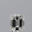 0.30 carat Emerald diamond F VVS2 