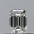 0.32 carat Emerald diamond F  VVS1 